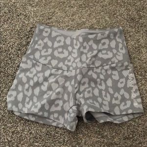 Ryderwear Gray Leopard Shorts